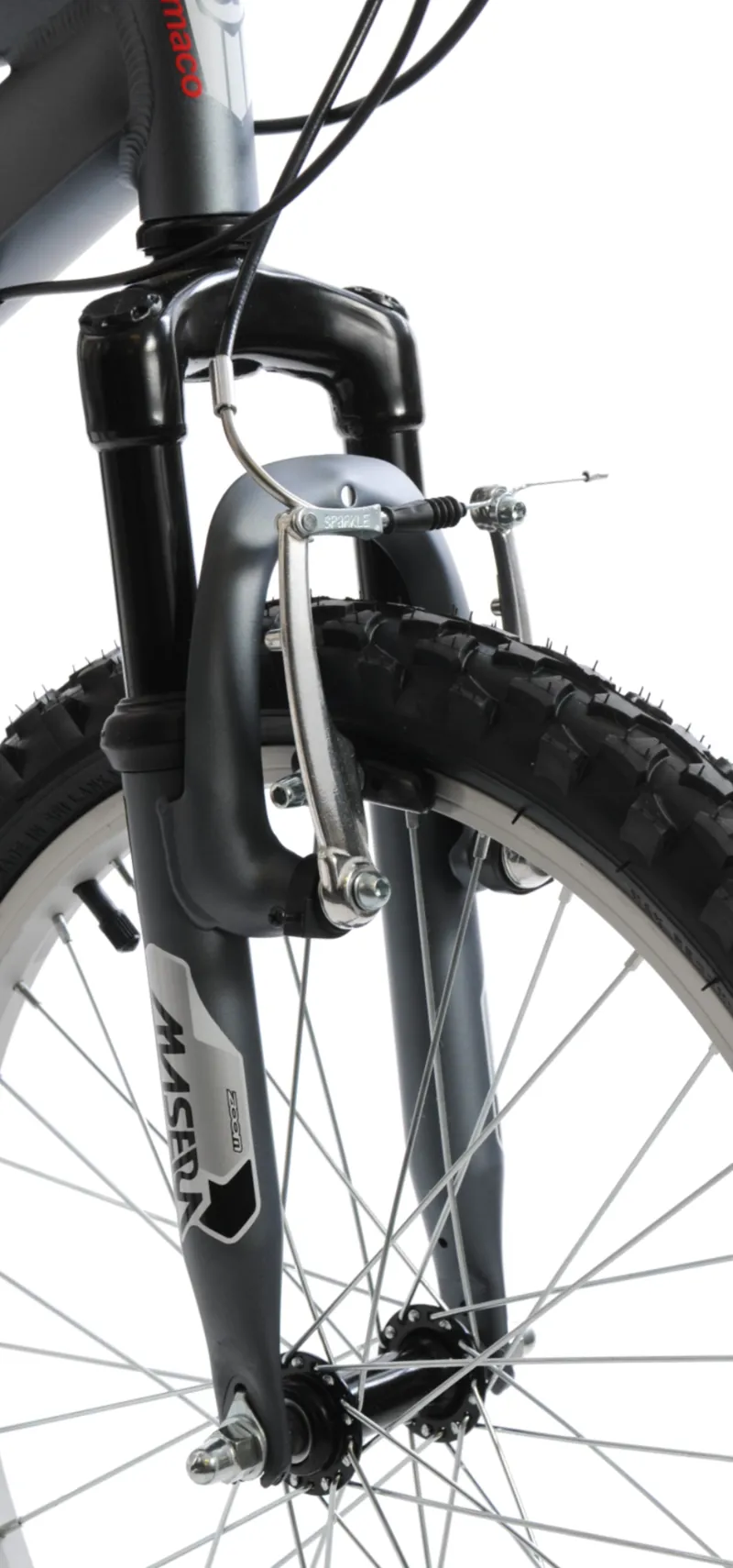 Ammaco Viper 20  Inch Wheel Kids Mountain Bike Grey-4